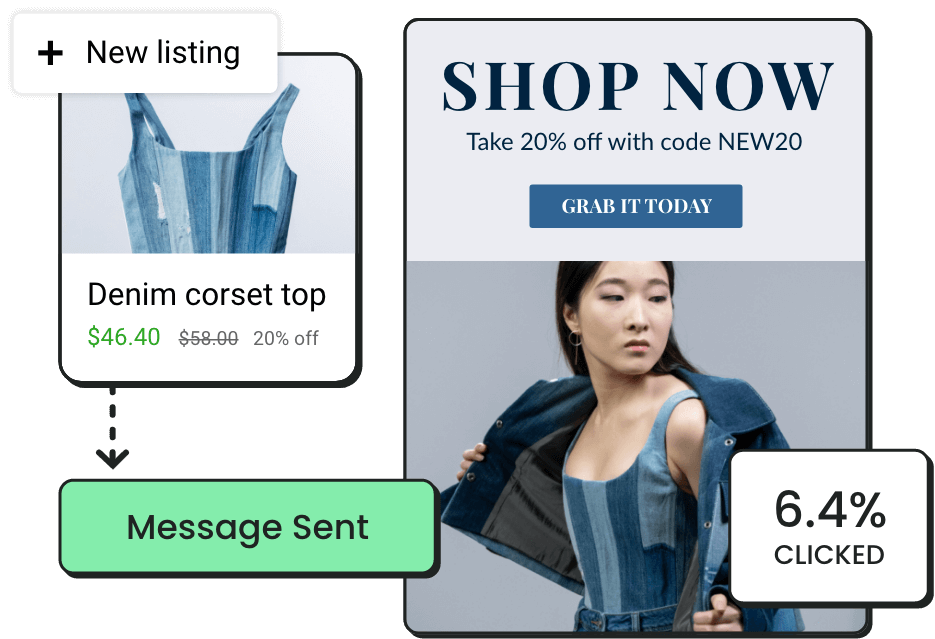 New product email